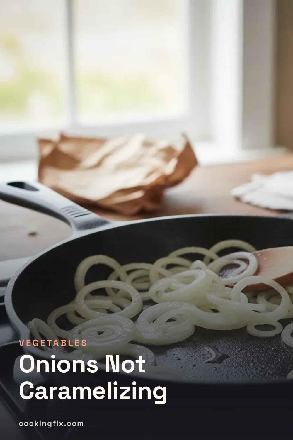 Onions Not Caramelizing
