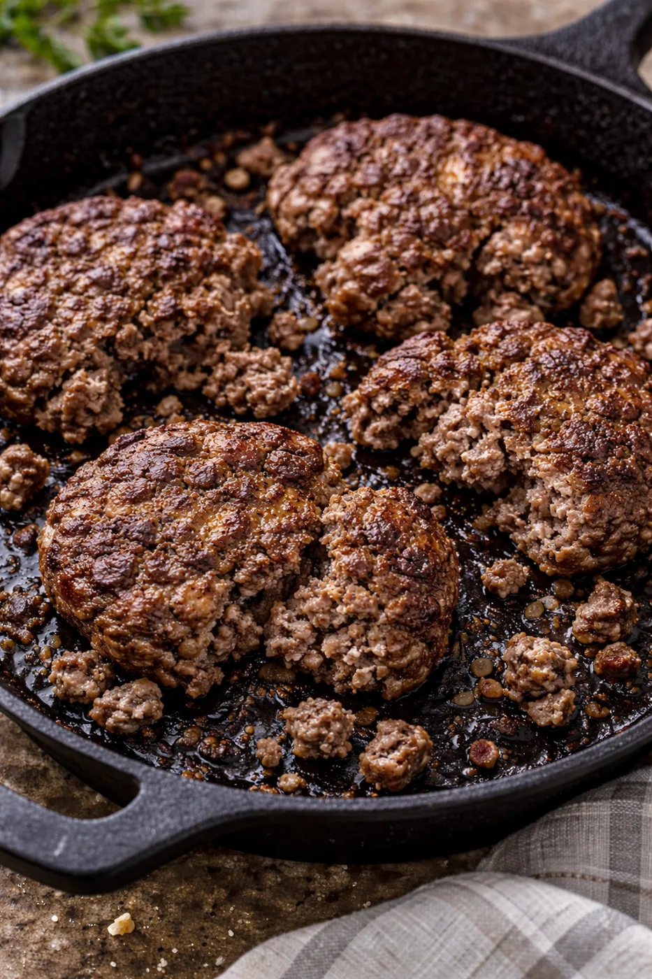 Burgers Falling Apart