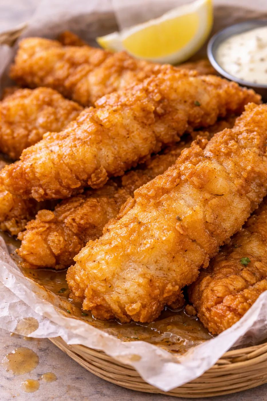 Greasy Fried Fish