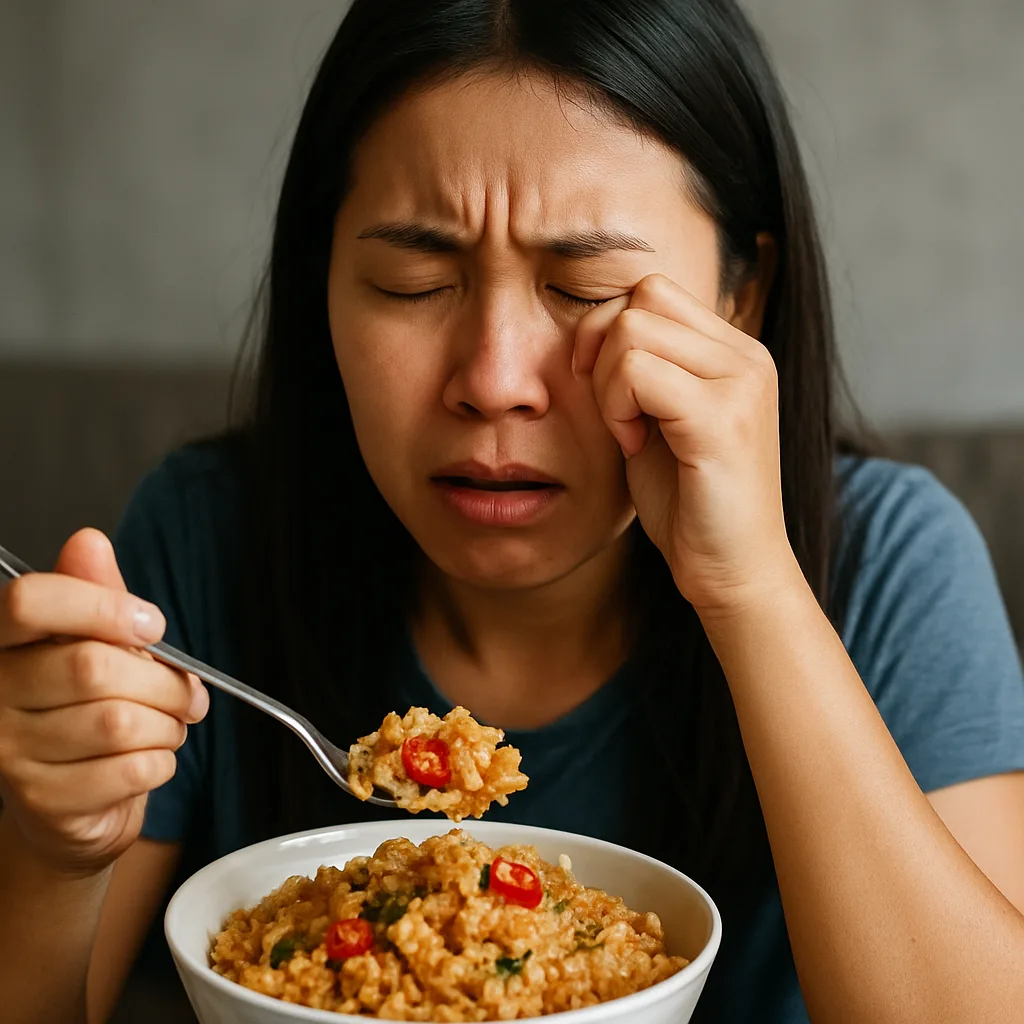 Fried Rice Too Spicy
