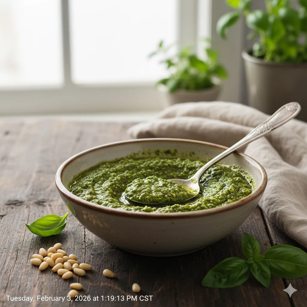Pesto Too Salty
