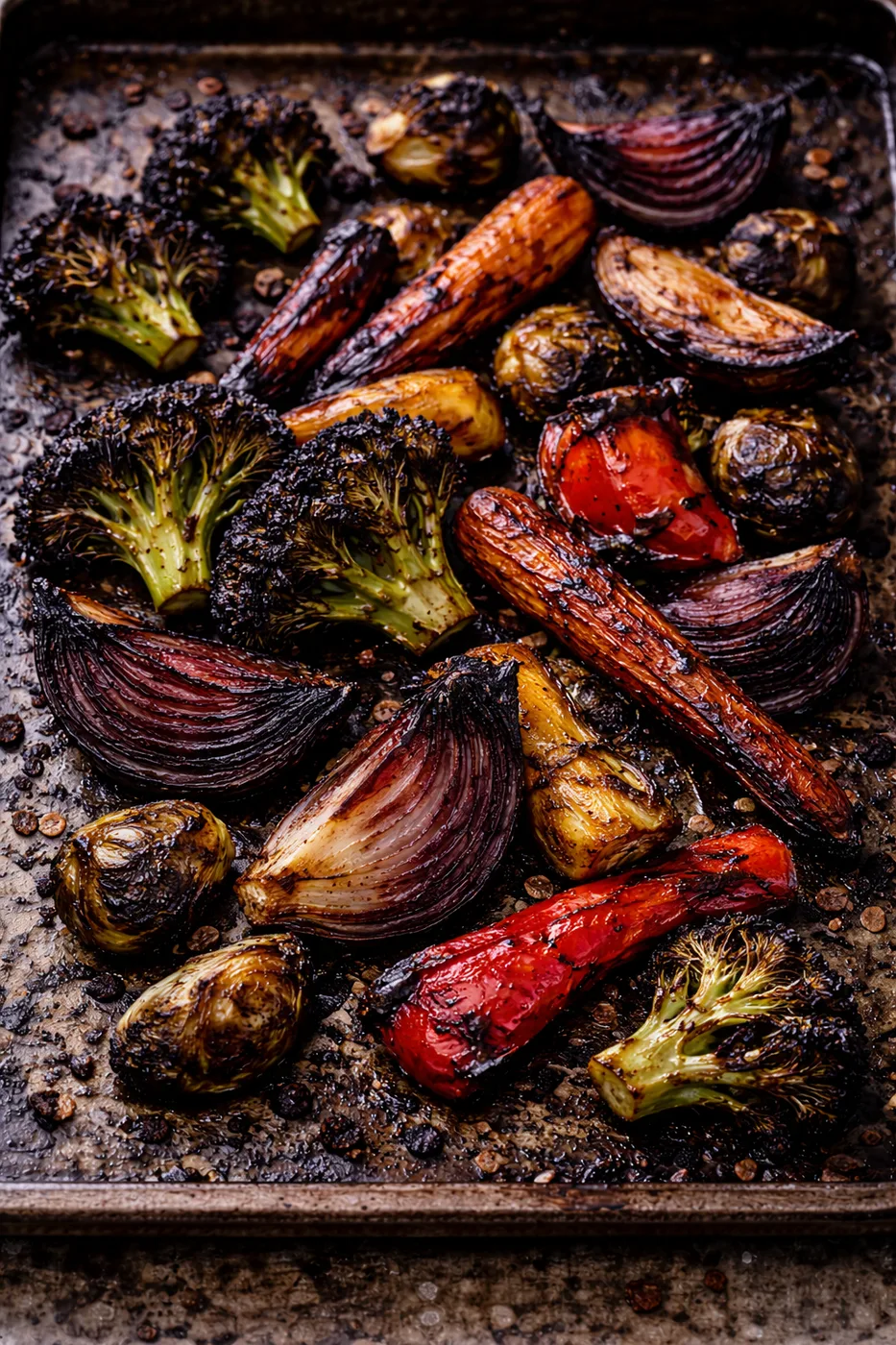 Burnt Roasted Vegetables